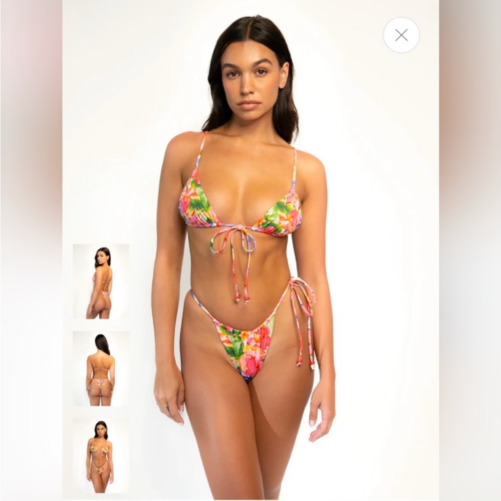 Tropical Floral Bikini Set